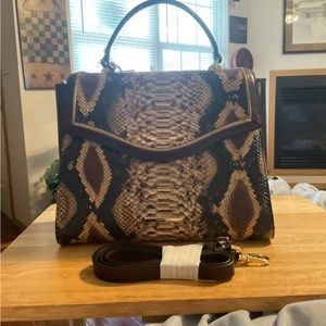 Brahmin Ingrid Savino Folklore Satchel NEW!
